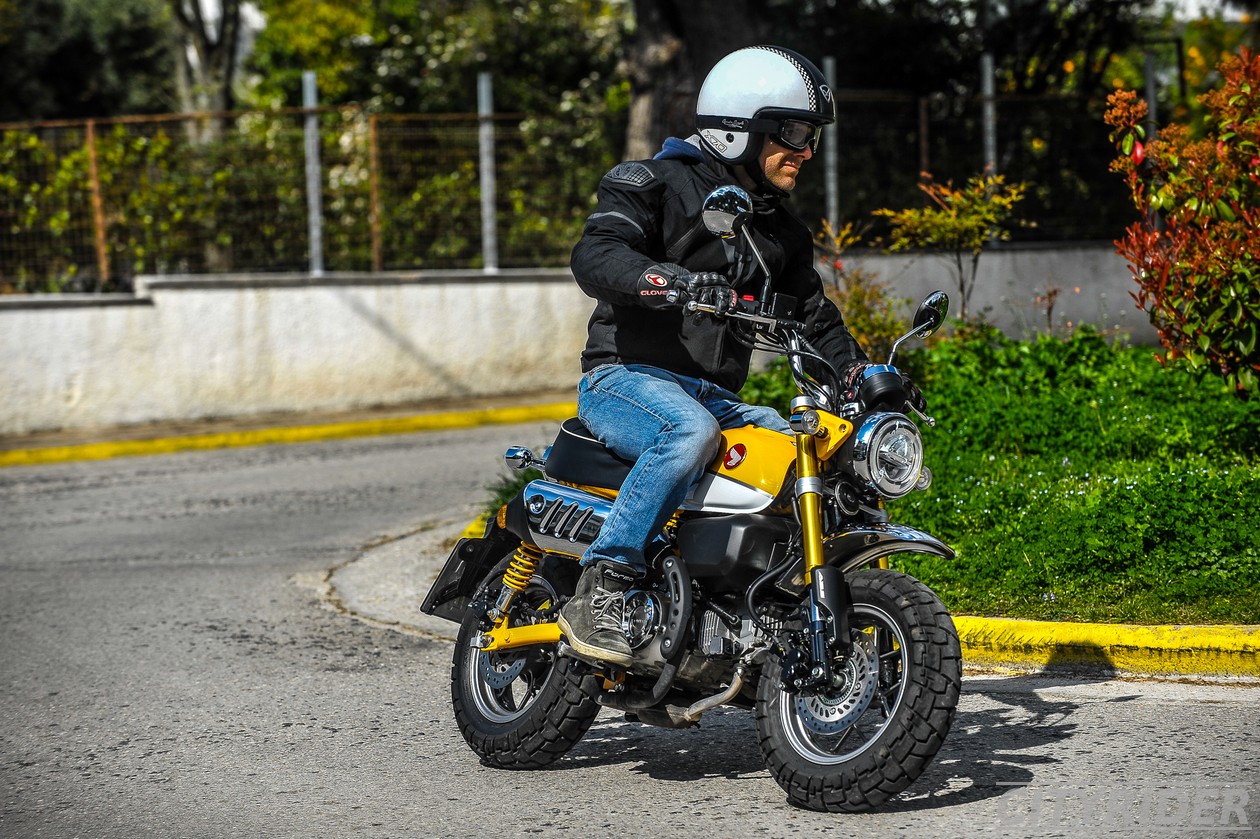 honda monkey 125 test 9