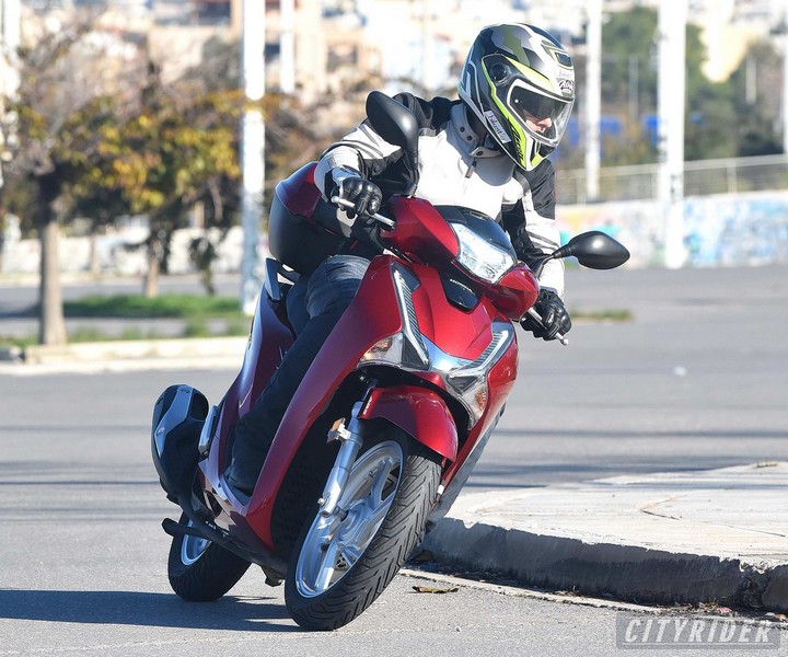 tets honda sh150 2017 top box kinisi 3