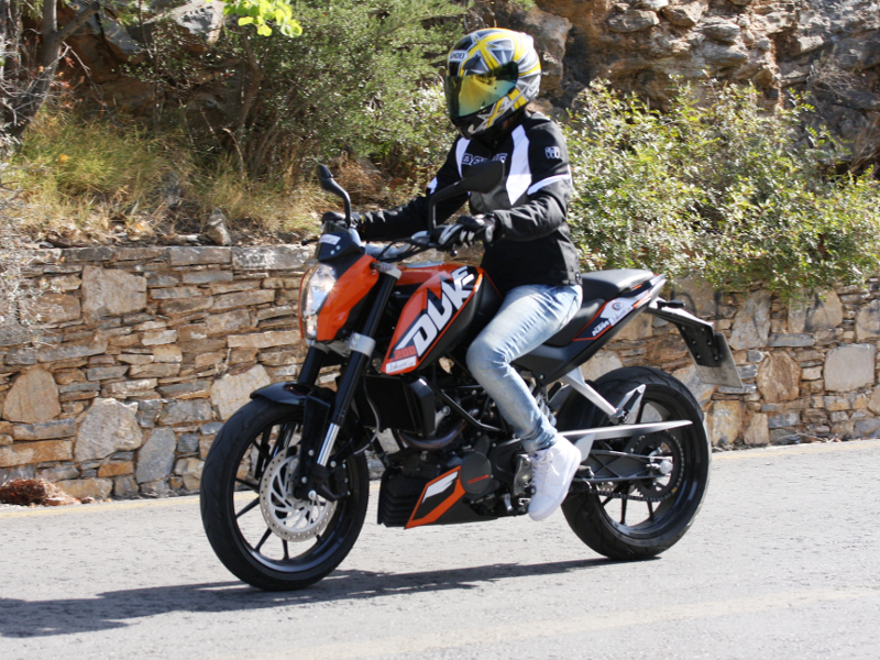 ktm 200 duke test cityrider