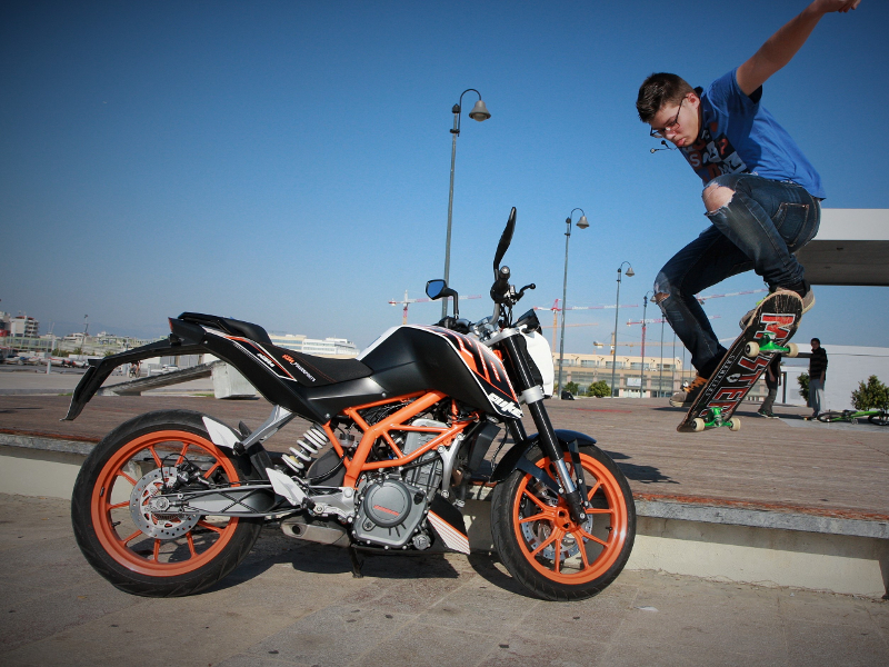 ktm 390 duke abs 2014 test cityrider