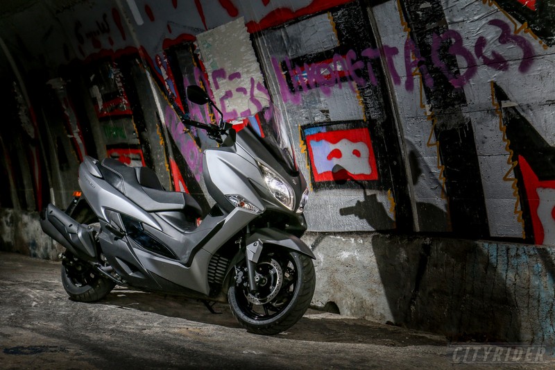 suzuki burgman 400 test statika 3