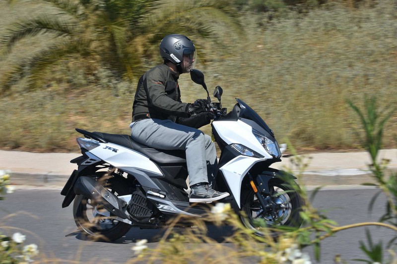 test sym jet 14 125 lc 2017 city rider 5