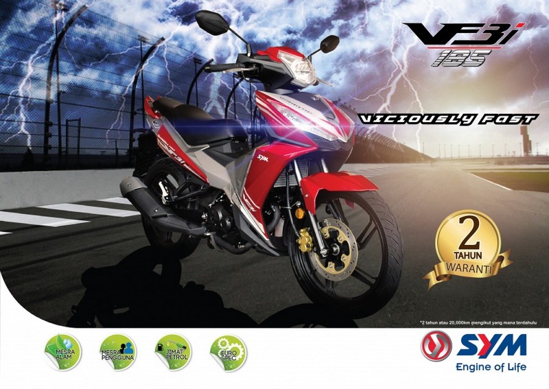 sym vf3i 6