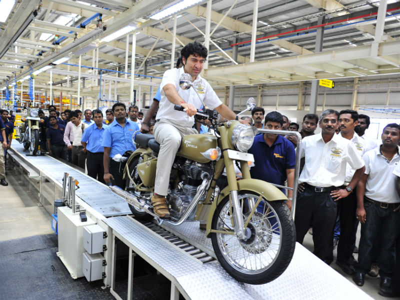 royal enfield sales
