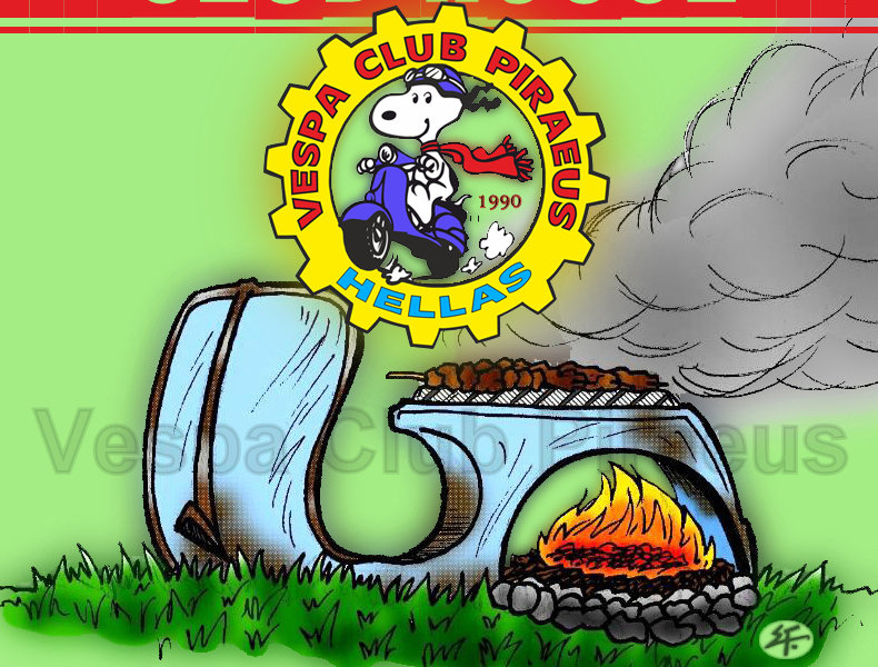 vespa club piraeus bbq 3