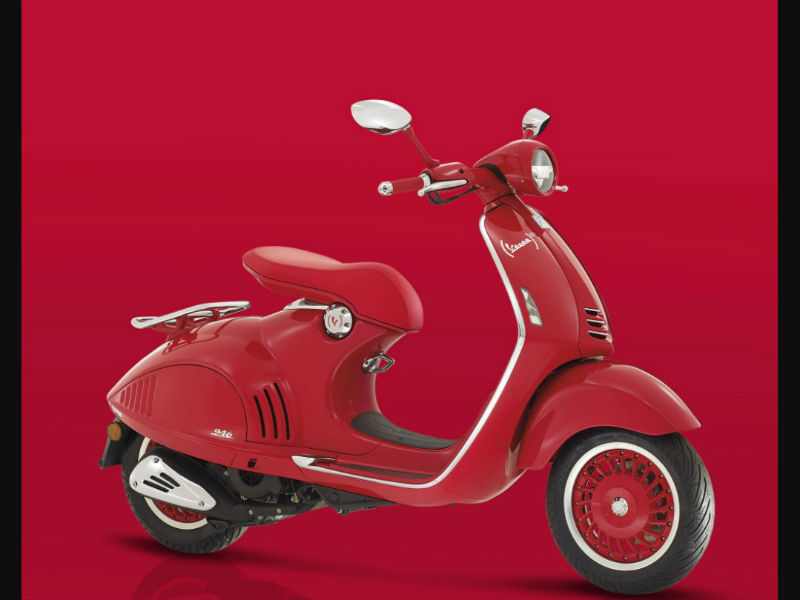 vespa red