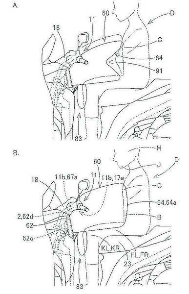 03 NIBS Yamaha scooter airbag 800