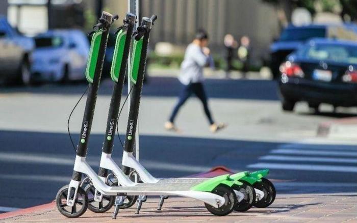Lime electric scooter via LinkedIn large
