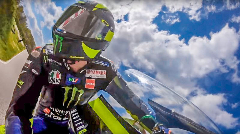 video rossi mini bike 800