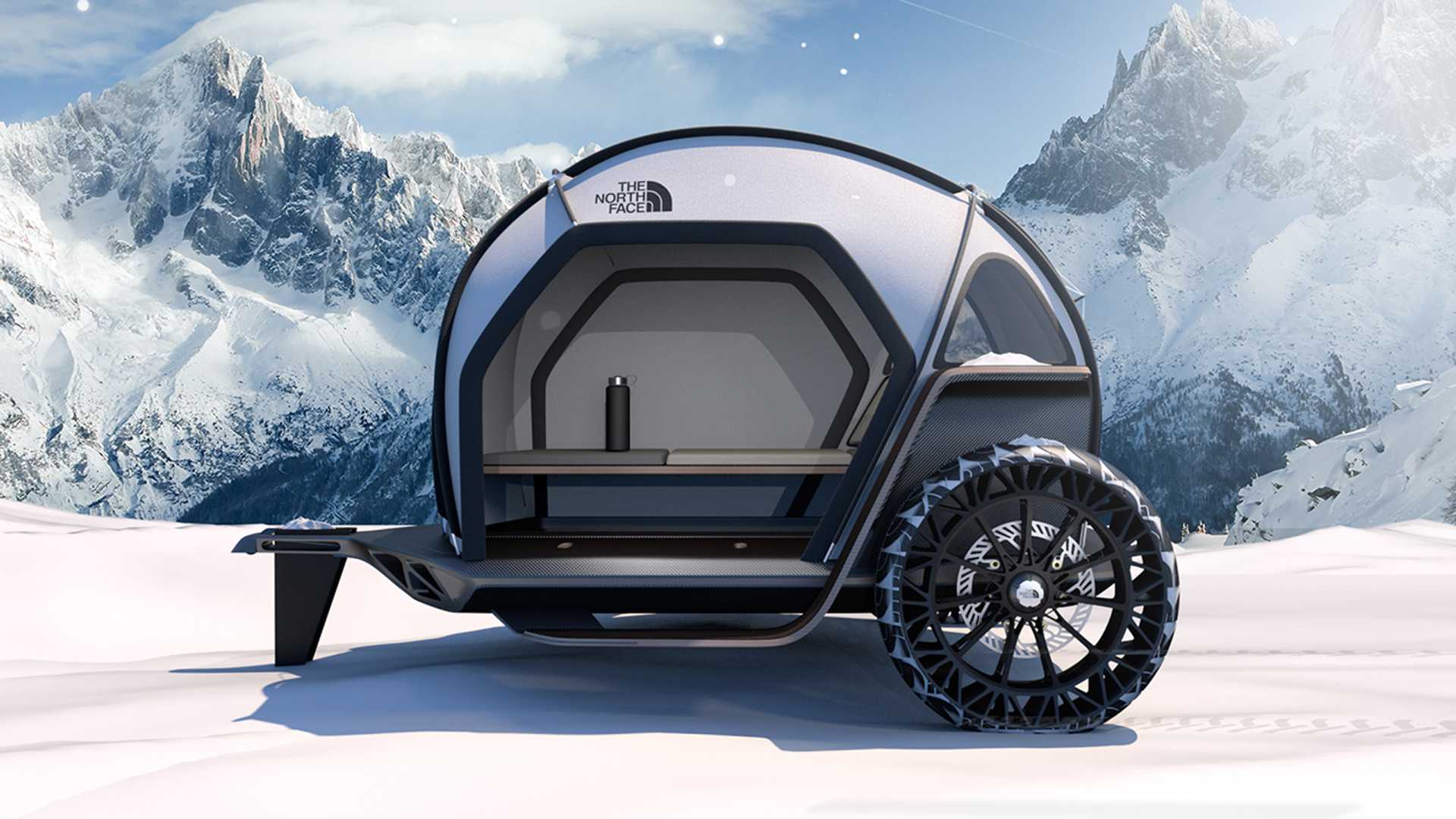 bmw northface futurlight camper concept 2