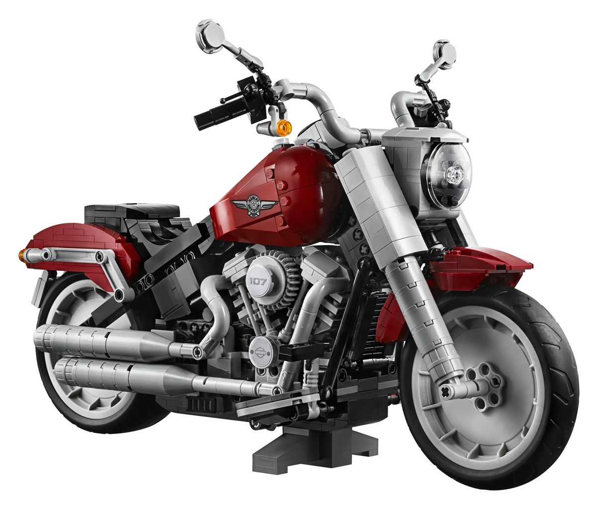 lego harley davidson fat boy 3