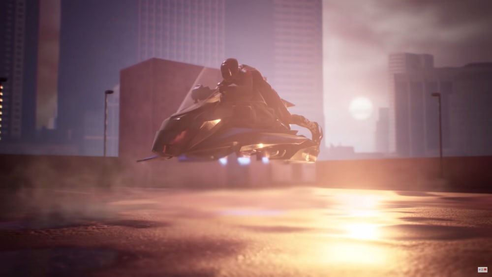 jetpack aviation speeder flying motorcycle 4