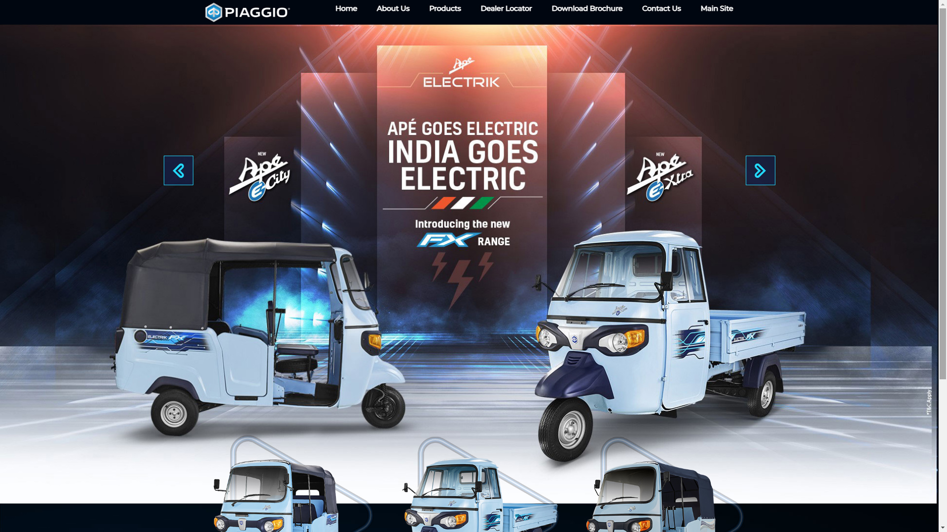 piaggio bp electric vehicles