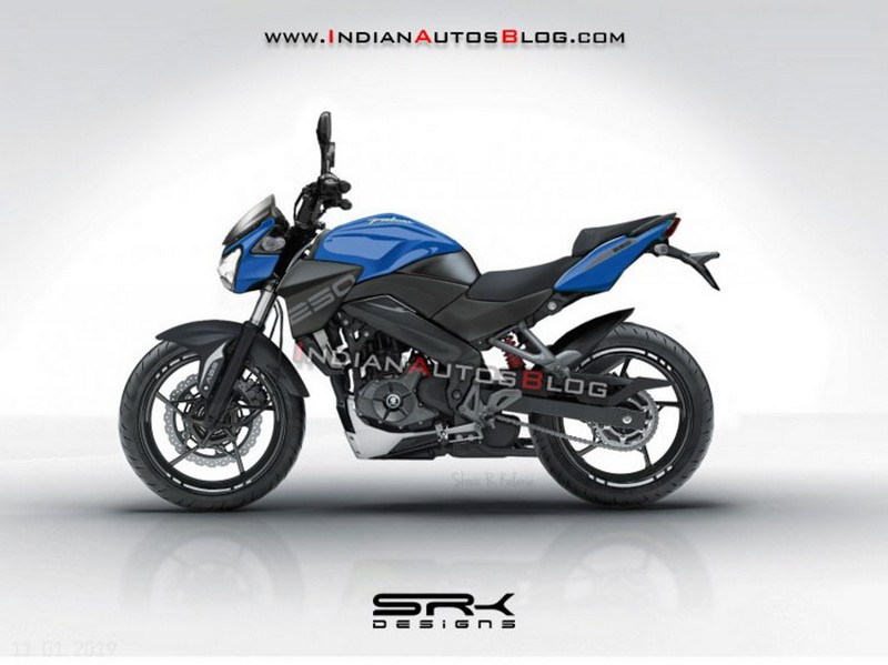 Bajaj Pulsar 250 Rendered
