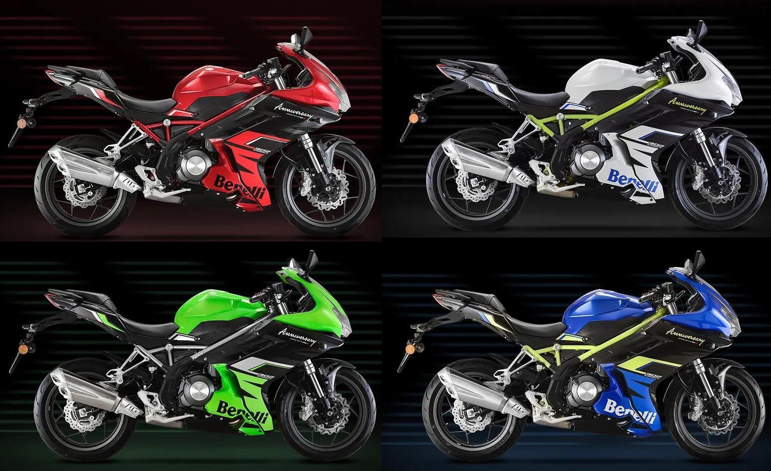 2020 Benelli 302R Colours