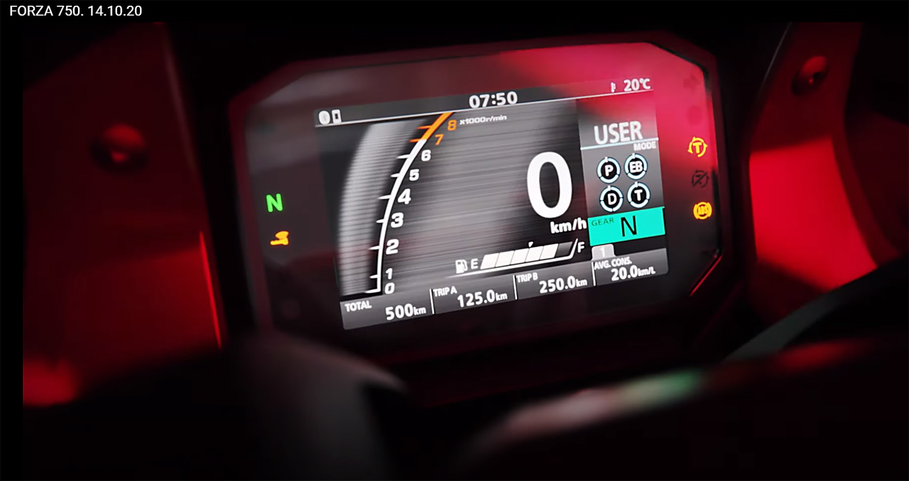 honda forza 750 2nd teaser