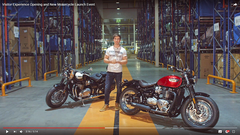 triumph bobber black speedmaster