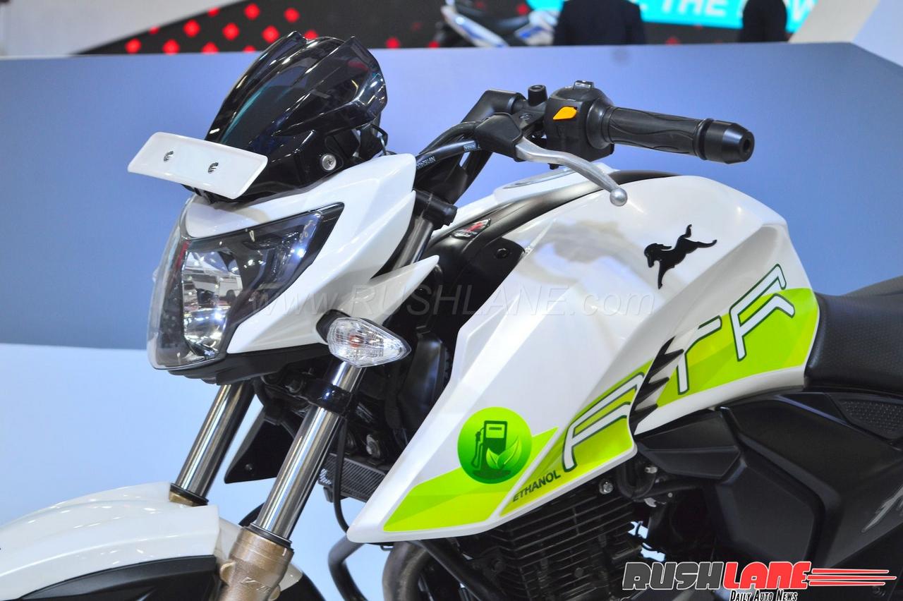 tvs apache 200 ethanol 2