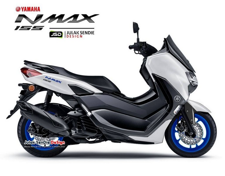 yamaha nmax render 1