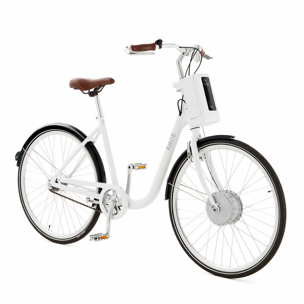 Askoll bici bianca black 02