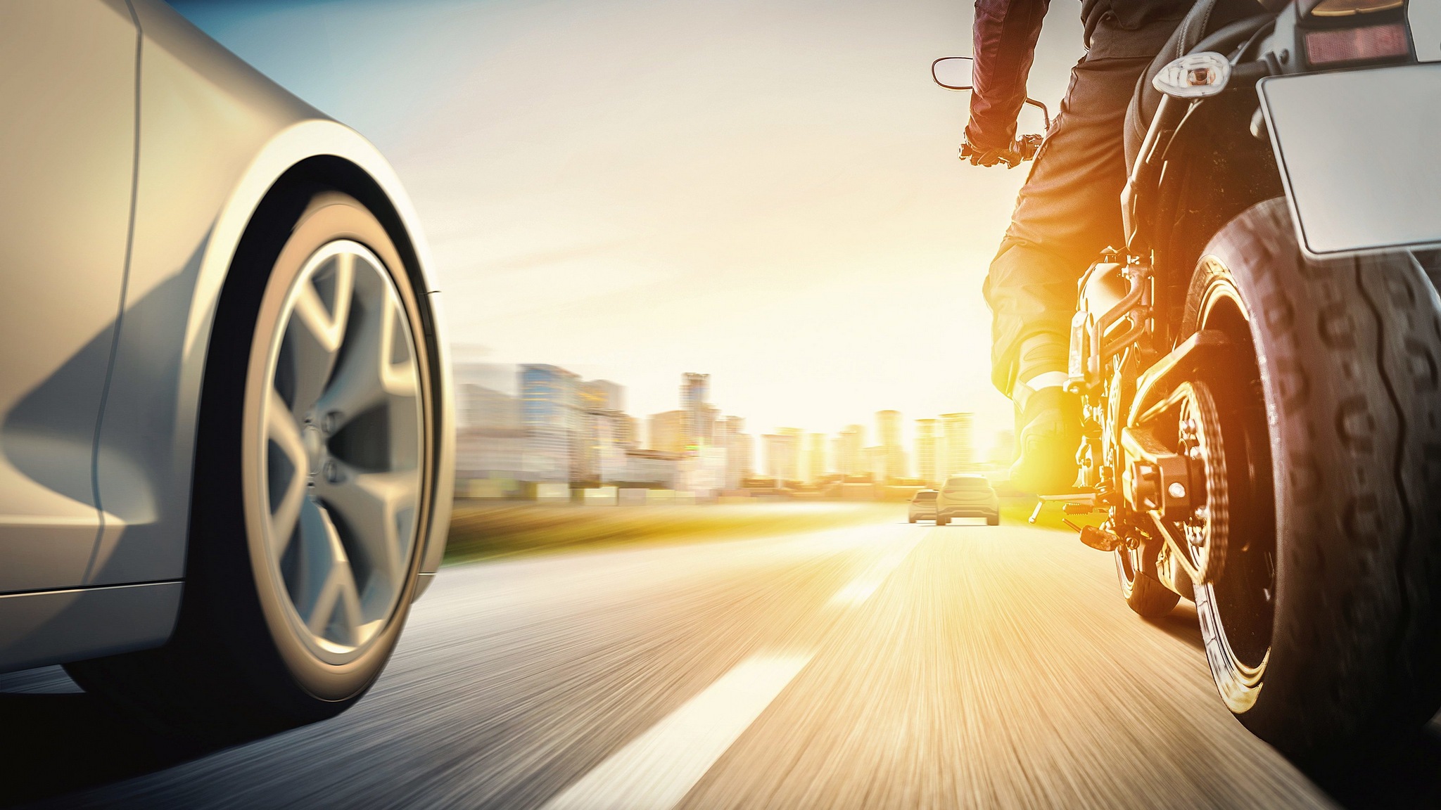 euroncap new car systems tests for motorcyclist safety 00003